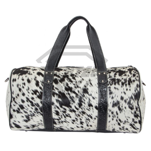Grand sac de voyage bohème avec pompon, couleur personnalisée, pour femme, week-end, nuitée, durable, multifonction, prix abordable - Product Image 4
