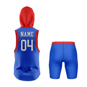 Conjuntos de Uniformes Deportivos 7V7 Personalizables con Capucha y Manga Corta, Unisex, Sublimación, Transpirables y de Secado Rápido para Adultos - Product Image 6