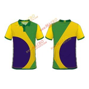 Alta calidad sin botón sublimado transpirable Casual para camisa con logotipo personalizado Material de algodón/poliéster - Product Image 1