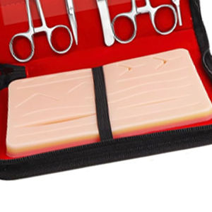 Kit de sutura, kit de práctica de instrumentos médicos, instrumentos quirúrgicos manuales para la formación de estudiantes de medicina para hospitales y otorrinolaringología - Product Image 3