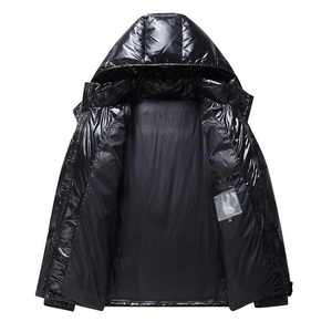 Wholesale Customized High Quality Puffer <b>Jacket</b> for Men <b>Winter</b> Full Sleeves Zipper Closure Windproof Feature Casual Style2026 - Product Image 3