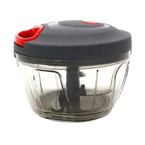 Hachoir manuel à légumes, mini robot culinaire à traction manuelle, hachoir à ail et gingembre, broyeur à noix, trancheuse et coupe-dés de cuisine portable, vert - Product Image 3