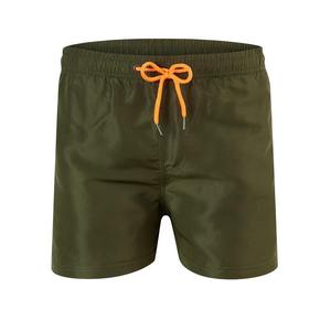 Pantalones Cortos Casuales Transpirables para Playa, Fitness, Baloncesto, Deportes, Cómodos, para Hombre, Estilo Board Shorts, Color Sólido - Product Image 1