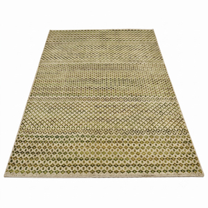 Ivory Sage Green Solid Color <b>Rug</b> Small 100% New Zealand Wool Washable Non-Slip Area Carpet for Living Room Hotel Interiors - Product Image 2