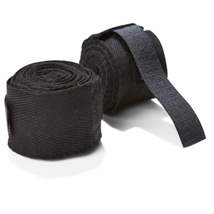 Bandages de boxe en coton noir haute élasticité pour l'entraînement toutes saisons - Product Image 6