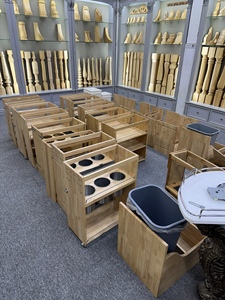 Space Saving Soft Close Wood Pull Out Cabinet Organizer Slide Shelf Spice Rack <b>Drawer</b> for Kitchen Bathroom Cabinets - Product Image 6