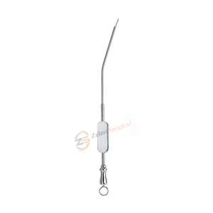 Canule d'aspiration Zoellner 180 mm avec stilette, canule d'aspiration chirurgicale, tube d'aspiration Zelmi Surgical - Product Image 1