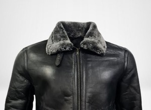 HIGH QUALITY PREMIUM FUR LEATHER <b>JACKET</b> VERY CLASSY COOL AND STYLISH - Product Image 3