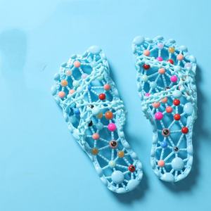 Pantuflas de Masaje Antideslizantes para Mujer, de Secado Rápido, para el Hogar, Baño, Playa, Sandalias de Terapia para Pies - Product Image 6