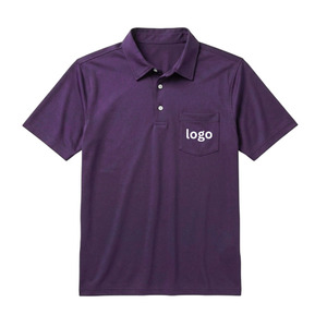Chemises polo pour hommes de haute qualité à manches courtes, tissu respirant, services OEM, vente en gros de chemises polo avec poche, 100% coton piqué - Product Image 4