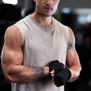 Hot Sale Half Finger Lightweight Gym Fitness <b>Gloves</b> for <b>Weight</b> Lifting Bodybuilding Training Lace-Up Closure OEM Custom Service - Product Image 2