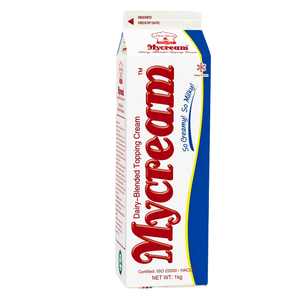 Crème Non Laitière HALAL de Qualité Supérieure Mycream Blanche Mélangée pour Garniture 1KG – Prix Compétitif, Vente Chaude, OEM/ODM, Idéale pour la Boulangerie - Product Image 1