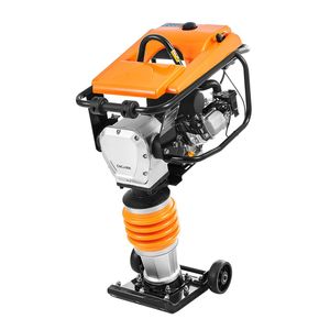 Compattatore a impulsi Jumping Jack da 6,5 HP, 196 cc, alimentato a carburante, con forza d'impatto di 3600 libbre e profondità massima di compattazione di 26 pollici - Product Image 1