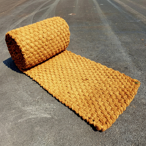 Wholesale <b>Coir</b> Mesh <b>Mat</b> | Custom Sizes, Woven Coconut Fiber Net for Beaches, Resorts & Landscaping - Product Image 1