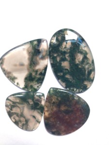 Lote de joyería de ágata de musgo Natural de alta calidad, tamaño de forma mixta, precio a granel, piedras preciosas sueltas, el mejor proveedor de lote de ágata hecha a mano de Jaipur - Product Image 4