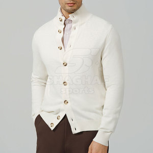 Cardigan en tricot pour homme, boutonné devant, décontracté, pour tous les jours, vêtements d'hiver, cardigan pour homme - Product Image 2