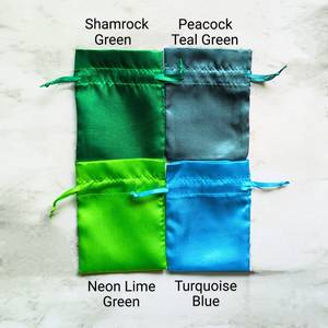 Wholesale Supplier Satin Jewellery Pouch Soft Luxury Packaging Bags for Jewelry Stores and Gift Companies - Product Image 3