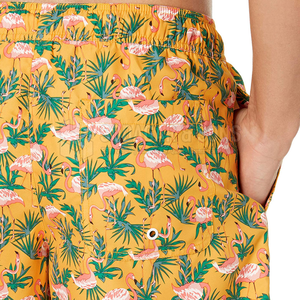 กางเกงว่ายน้ำลำลองสำหรับขายออนไลน์ ดีไซน์ใหม่ กางเกงว่ายน้ำผู้ชาย ผลิตจากผ้าฝ้ายผสมโพลีเอสเตอร์ - Product Image 5