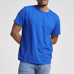 Camiseta de hombre personalizada, de última colección, estampada, de punto, transpirable, 100% algodón, para fitness, de ajuste holgado, para deporte, con patrón, anti-bolitas y compresión. - Product Image 6