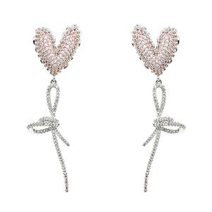 Joyería de moda Pendientes de corazón elegantes para mujer - Product Image 1