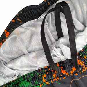 Shorts de plage pour hommes, nouveau style 2026, taille adulte, décontractés, en maille, pour le surf et la natation, imprimés par sublimation, avec dentelle décorative, vente en gros - Product Image 4