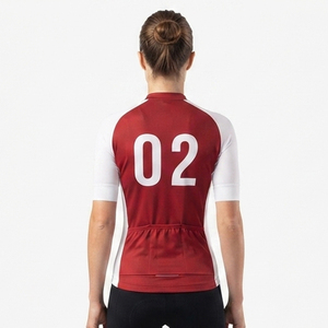 Maillot de cyclisme pour femmes, respirant, été, manches courtes, séchage rapide, pour vélo de route - Product Image 2
