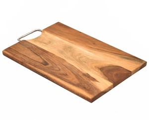 Tabla de Cortar de Madera Hecha a Mano, Apta para Lavavajillas, Tamaño y Forma Personalizables, Elegante y Resistente, para Uso en el Hogar, Hoteles y Restaurantes, de la India - Product Image 5