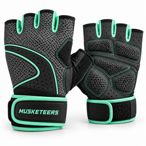 Guantes Ligeros y Transpirables para Levantamiento de Pesas, con Agarre Fuerte y Protección para la Palma, para Gimnasio, Fitness y Entrenamiento - Product Image 6