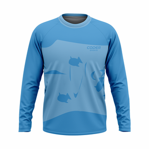 Maillots de pêche à manches longues pour hommes, fabriqués au Pakistan, de haute qualité, impression numérique personnalisée, respirants, séchage rapide, concevez votre propre design - Product Image 5