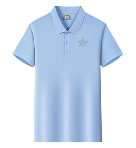 Polo en coton Oxford uni pour homme, manches courtes, poche poitrine, anti-plis, coupe décontractée classique - Product Image 2