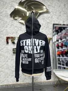 เสื้อฮู้ดครอปซิปสำหรับผู้หญิง ลายกราฟิกแนวเรซซิ่ง ทรงโอเวอร์ไซส์ ผ้าฟลีซ สตรีทแวร์ แจ็คเก็ตซิปเต็มตัว รับผลิตแบบ OEM - Product Image 2