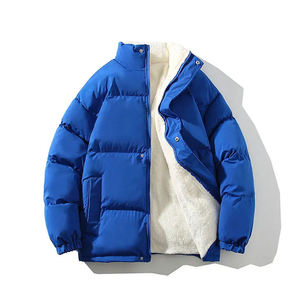 Men Winter Green Shiny Puffer Jacket Hooded <b>Bubble</b> <b>Coat</b> Custom Logo Color Size Wholesale Oem Plus Size Thick Warm Wet Look - Product Image 1