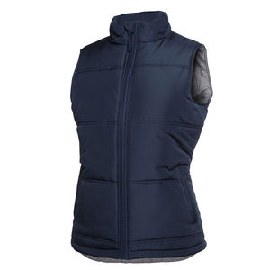 Gilet matelassé OEM pour femme, léger, pliable, sans manches, matelassage bulles, fermeture éclair, rembourré, chaud, vêtement d'extérieur d'hiver, gilet matelassé, VESTE SANS MANCHES - Product Image 1