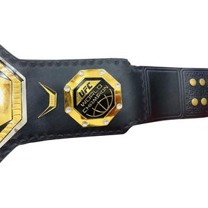 Cinturón de Campeonato de Lucha Libre Personalizado de Alta Calidad, Forro de Cuero Resistente, Gran Venta - Product Image 4