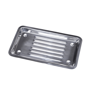 ถาดสแตนเลสสำหรับเก็บเครื่องมือทันตกรรม ขนาด 7.5''x4''x0.5'' สำหรับเก็บเครื่องมือคิวเร็ตต์ โพรบ และอุปกรณ์อื่นๆ สำหรับทันตแพทย์ - Product Image 1