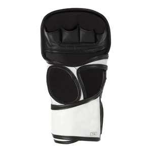 Guantes de Boxeo de Cuero, Medios Dedos, Cierre de Velcro, 7oz, para Adultos, Equipo de Entrenamiento de Artes Marciales - Product Image 6