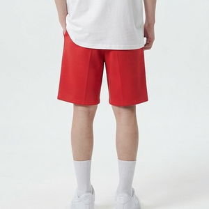 OEM Custom Logo Men's Red Baggy Bermuda Sports <b>Sweats</b> <b>Short</b> <b>Pants</b> High Quality Heavyweight 100% Cotton Running <b>Shorts</b> for Men - Product Image 6
