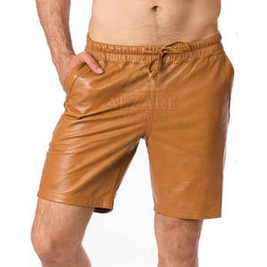 In New Stock Premium Quality Bulk Quantity <b>Men</b> <b>Leather</b> <b>Shorts</b> Cheap Price <b>Men</b> <b>Leather</b> <b>Shorts</b> - Product Image 4