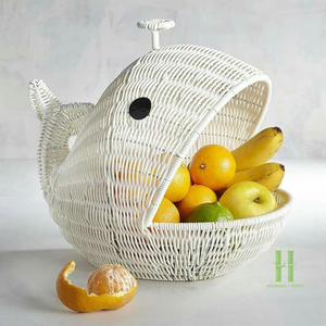 BEST WHOLESALE Eco-Friendly Rattan Rabbit Shape Storage <b>Basket</b> Handmade <b>Wicker</b> Decorative <b>Basket</b> for Kids Room Toy Storage - Product Image 5