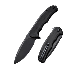 Couteaux pliants pour la randonnée, le camping et la pêche avec manche ergonomique et lame pliable pour les tâches de coupe quotidiennes - Product Image 1