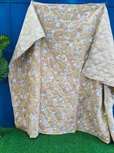 Dohar réversible 100 % coton biologique fait main, imprimé, double face, respirant, écologique, toutes saisons, lavable - Product Image 2