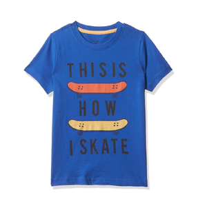 Service OEM : T-shirts imprimés décontractés en coton doux pour garçons, design tendance et stylé, dernières créations pour enfants garçons, en provenance du Bangladesh. - Product Image 5