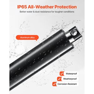 Attuatore Lineare Ultra Resistente da 6 Pollici, 2023 libbre/9000N, 12V, Impermeabile IP65, 0.2 pollici/s, con Staffa di Montaggio e Cilindri - Product Image 4