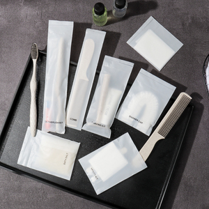 Custom Eco-friendly Product Hygiene Hotel Supplies Soft Plastic Dental <strong>Kit</strong> for Hotel Toiletry <strong>Set</strong> Hotel Amenities <strong>Set</strong> With Logo - Product Image 6