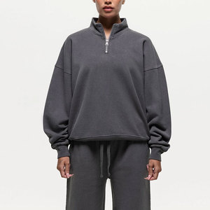 Sudaderas de Mujer de Manga Larga, Diseño Deportivo, Venta al Por Mayor, Personalizables, Corte Regular, Transpirables, de Felpa Francesa - Product Image 6