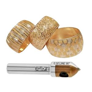 Herramientas de Corte de Diamantes para Joyería Eaglion CT de 0.5 mm, Línea CNC, con Materiales Ms y Ss para la Fabricación de Joyería - Product Image 1