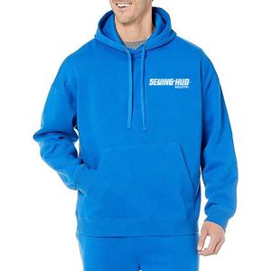 Sudadera con capucha de algodón 100% unisex para hombre de alta calidad, forro polar de gran tamaño para entrenamiento físico, venta al por mayor, básico informal/mezcla de algodón - Product Image 5