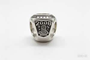Anillo de Campeonato Moderno Personalizado de Acero Inoxidable - Anillo de Béisbol Personalizado con Circonita Cúbica para Cualquier Ocasión - Product Image 2