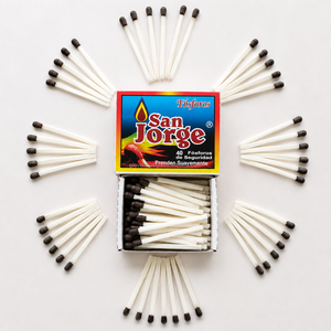 Renamed Wax Safety Matches Eco-Friendly Long Burning 40-Stick <b>Matchbox</b> Size 53x37x11mm Modern Household Use Custom Printing - Product Image 4