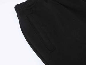 High Quality Custom Streetwear <b>Jogger</b> Sweatpants Heavy Weight 600 GSM Cotton Canvas <b>Baggy</b> Grey Wide Straight Leg Waterproof - Product Image 5